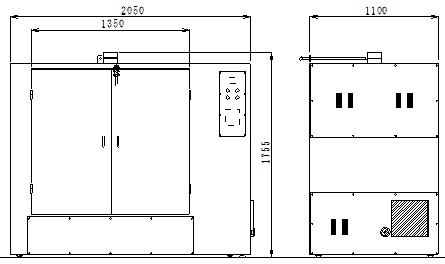 横型制版用干燥机MHD100120-outline